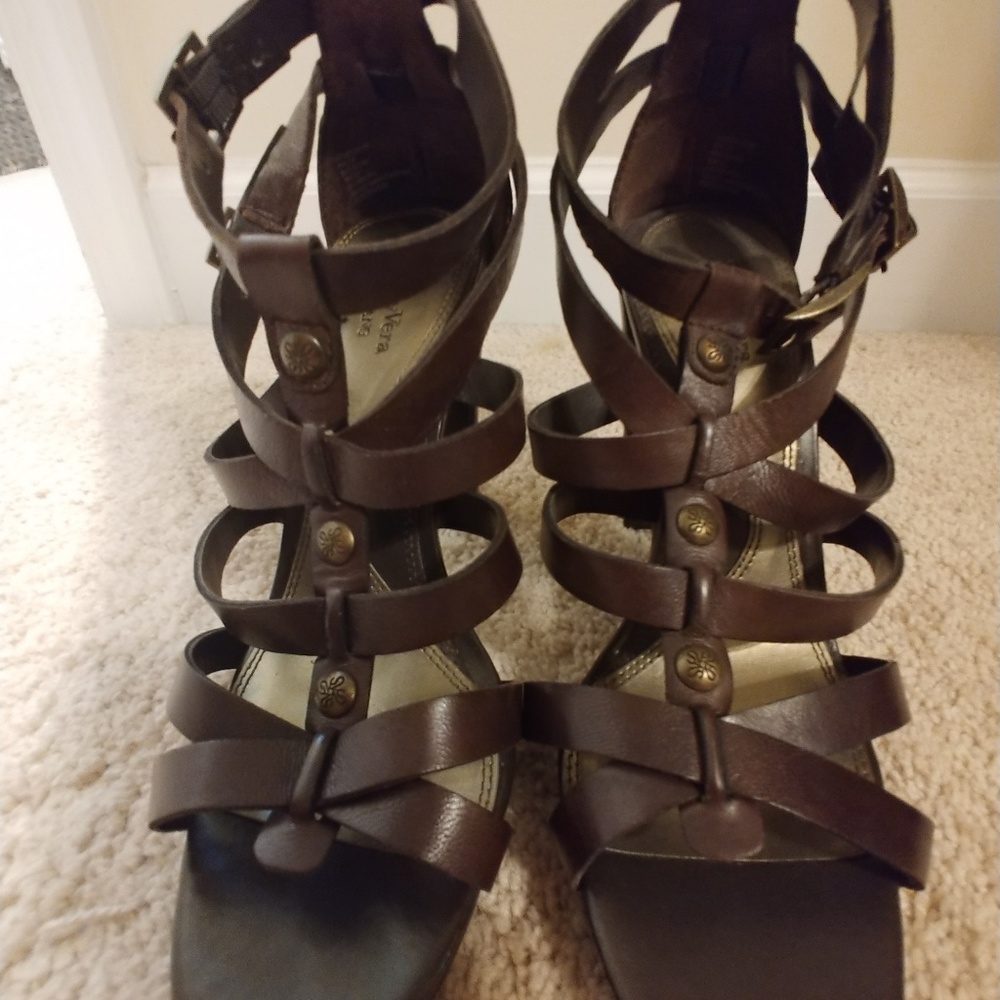 Strappy High Heels